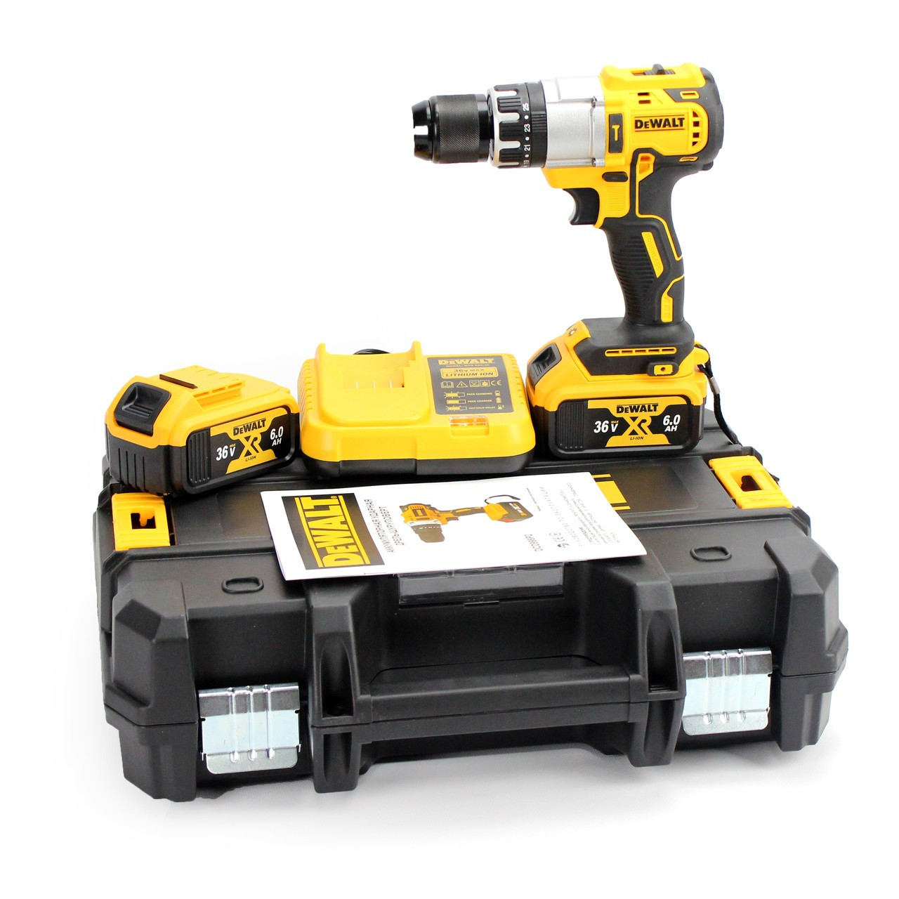 Ударный шуруповерт DeWALT DCD996P2 (36V, 6AH) Аккумуляторная дрель ...