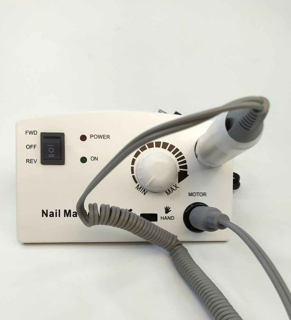 Фрезер для манікюру Nail Master Drill Pro 211 65 Вт 30 000 об/хв Білий, фото 1