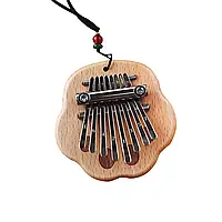 Overtone Mini Kalimba 8 Keys Wood Cat's Paw