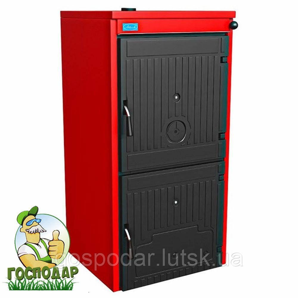 Чавунний твердопаливний котел ATTACK FS SOLID FIRE 4 секції (потужність 19 кВт)