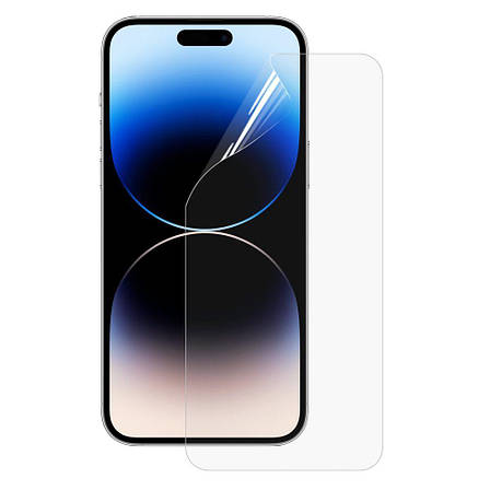 Гідрогелева плівка Глянцева Recci на iPhone 15 (індивідуальна порізка), фото 1
