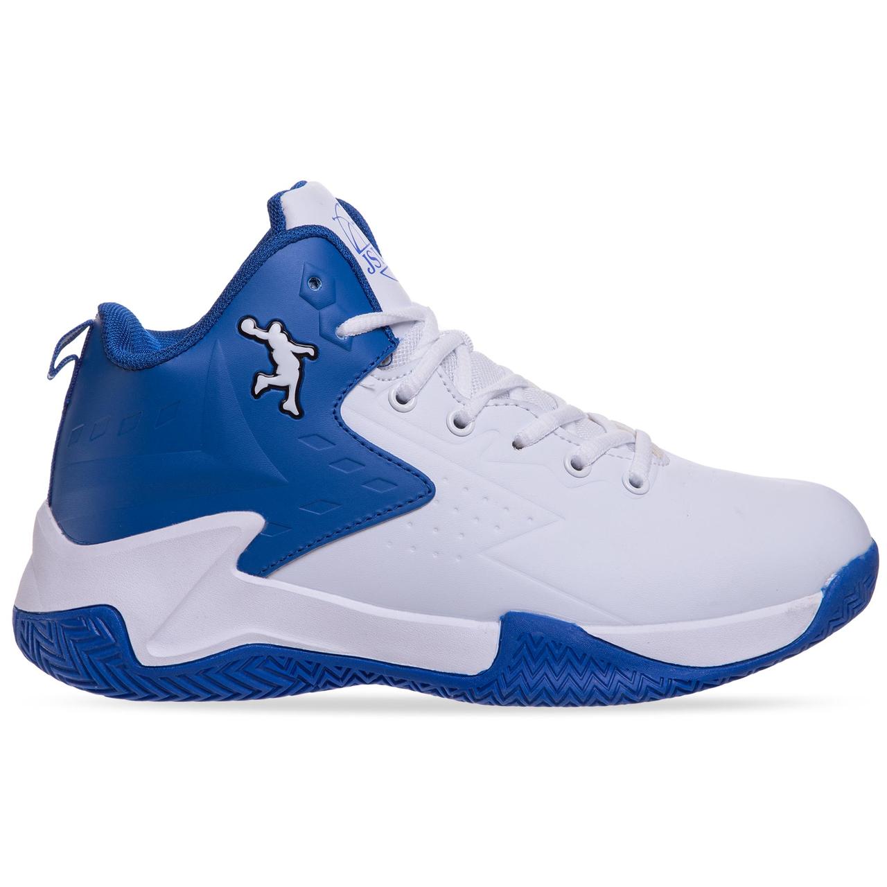Баскетбольні кросівки SP-Sport Jstong 939-2 розмір 38 White-Blue