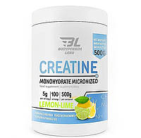 Креатин моногидрат Creatine monohydrate Bodyperson Labs 500g Pure Lemon Lime вкус Лимон-лайм