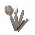 Столовий набір вилка ложка ніж MIL-TEC 4 елементи, фото 3