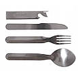 Столовий набір вилка ложка ніж MIL-TEC 4 елементи, фото 5