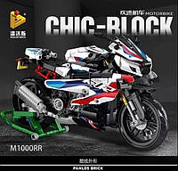 Конструктор Panlos brick - Мотоцикл Rapid V4R. Вік 6+. Лего, Lego