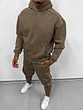 Чоловічий теплий флісовий костюм новинка 2023, фото 3
