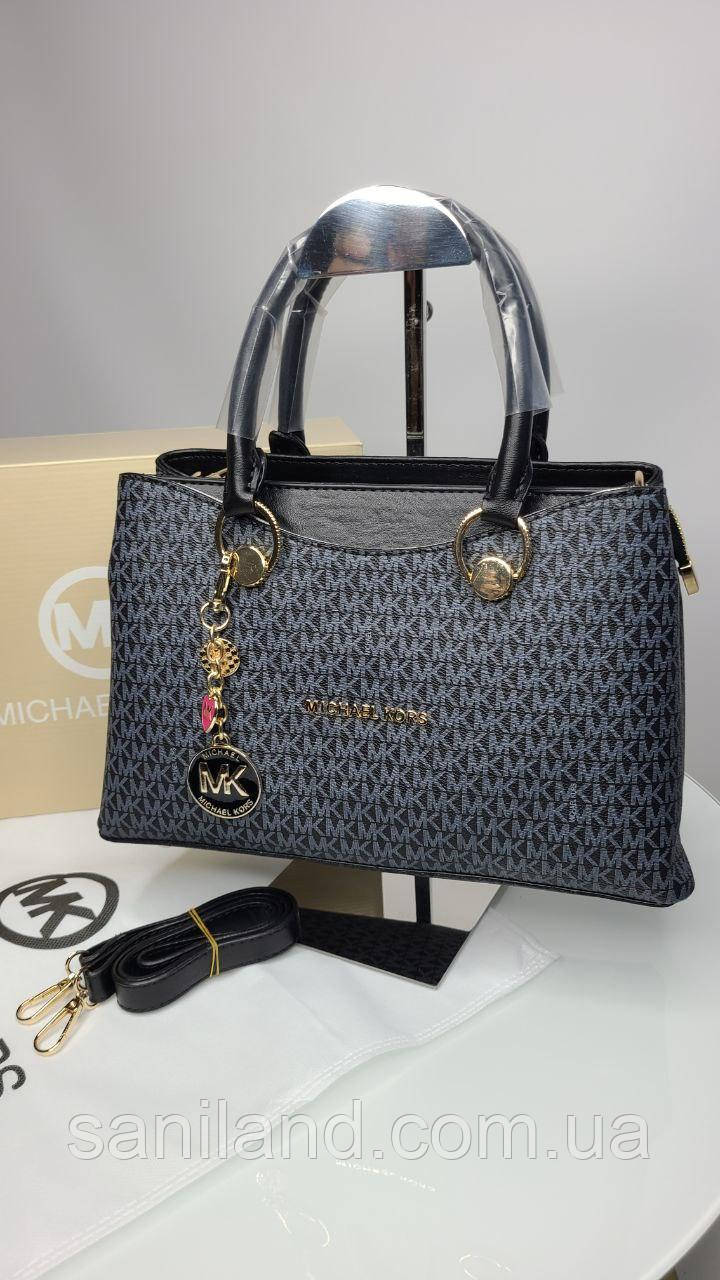 Модная женская вместительная сумка Michael kors шопер Женские сумки эко-кожа и кожзам Сумочка для девушки - фото 5 - id-p2048761178