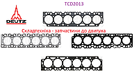 Прокладка гбц на 6-циліндрові дизельні двигуни Deutz TCD2013 L6