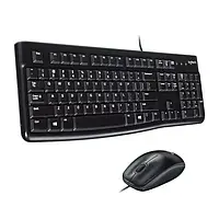 Комплект клавиатура и мышь Logitech MK120 CORDED KEYBOARD AND MOUSE COMBO Black (USB)