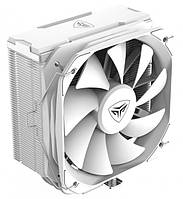 Кулер для процессора PcCooler K6, White, алюминий/медь, 1x130 мм, для Intel 1700/1200/115x, AMD AM5/AM4,