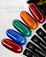 Гель лак Crooz Illusion Gel (Палітра) 8 ml