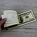 Блокнот для нотаток 100 $ клейовий, старого зразка, фото 4