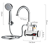 Кран-водонагрівач із душем нижнє під'єднання Instant electric heating water Faucet FT-001, фото 2