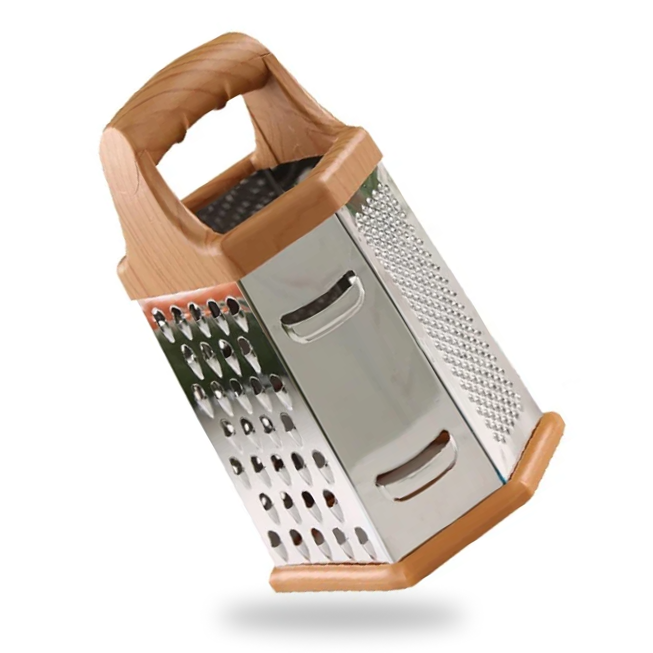 Терка кухонна конусна шестигранна пластикова ручка 24 см, фото 1