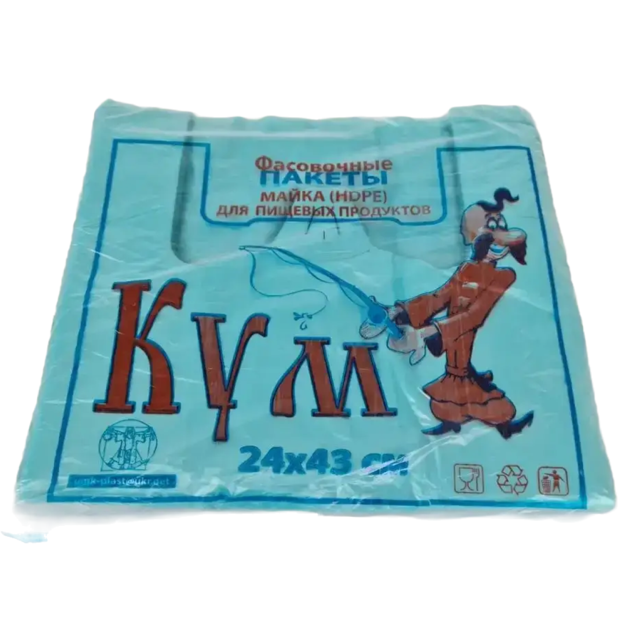 Пакети майка 24х43 см 100 шт Кум