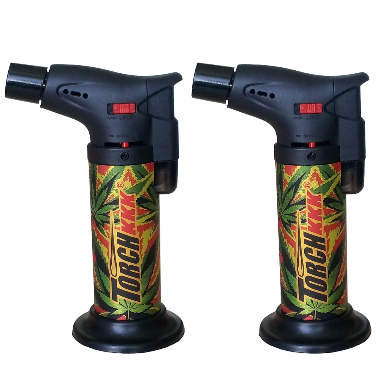 Запальничка турбопальник Torch kkk металевий корпус конопля