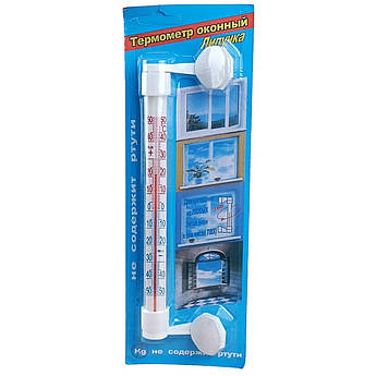 Термометр віконний Липучка спиртовий