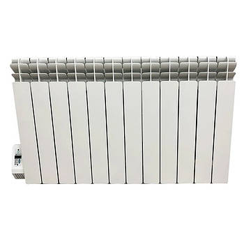 Електрорадіатор масляний алюмінієвий Electro Elite 12WEL,12 секцій,24м2, Wi-Fi програматор зліва,1500 Вт