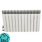 Електрорадіатор масляний алюмінієвий Electro Elite 12SEL, 12 секцій,24м2, програматор зліва,1500 Вт, фото 2