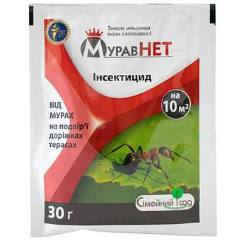 Гранули від мурах МуравНет 30 г Сімейний Сад