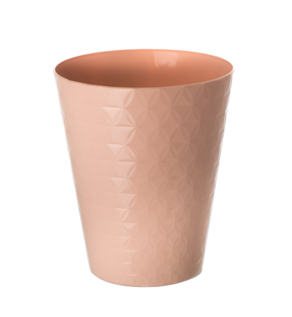 Кашпо для орхідей Diamond 13 см персиковий, фото 1