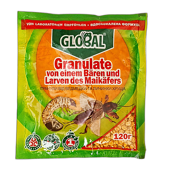 Засіб проти ведмедики та хруща Global гранула 120 г
