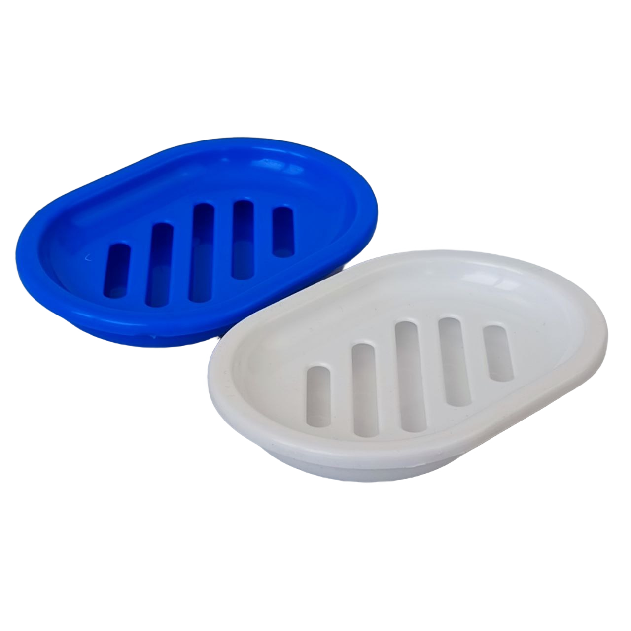 Мильниця настільна з піддоном Велика 9,5х13,5х2,5 см синій, фото 1