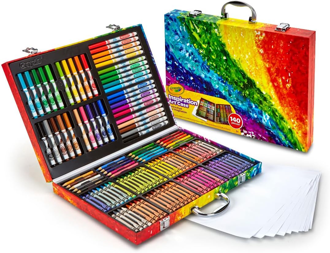 Crayola Inspiration Art Case Набір для малювання Крайола Crayola 140 предметів