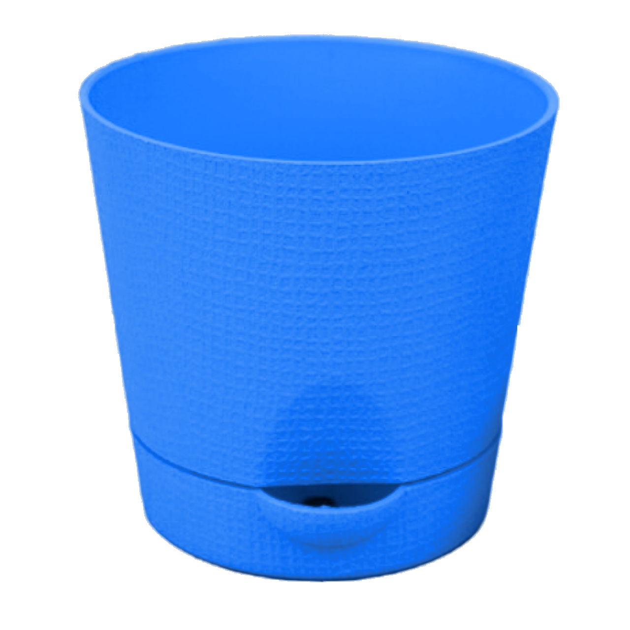 Горщик Фіалка Люкс 14.5 см синій, фото 1