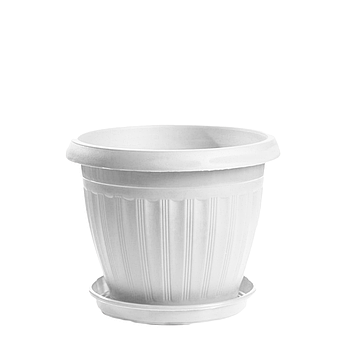 Горщик Бутон 13 см білий