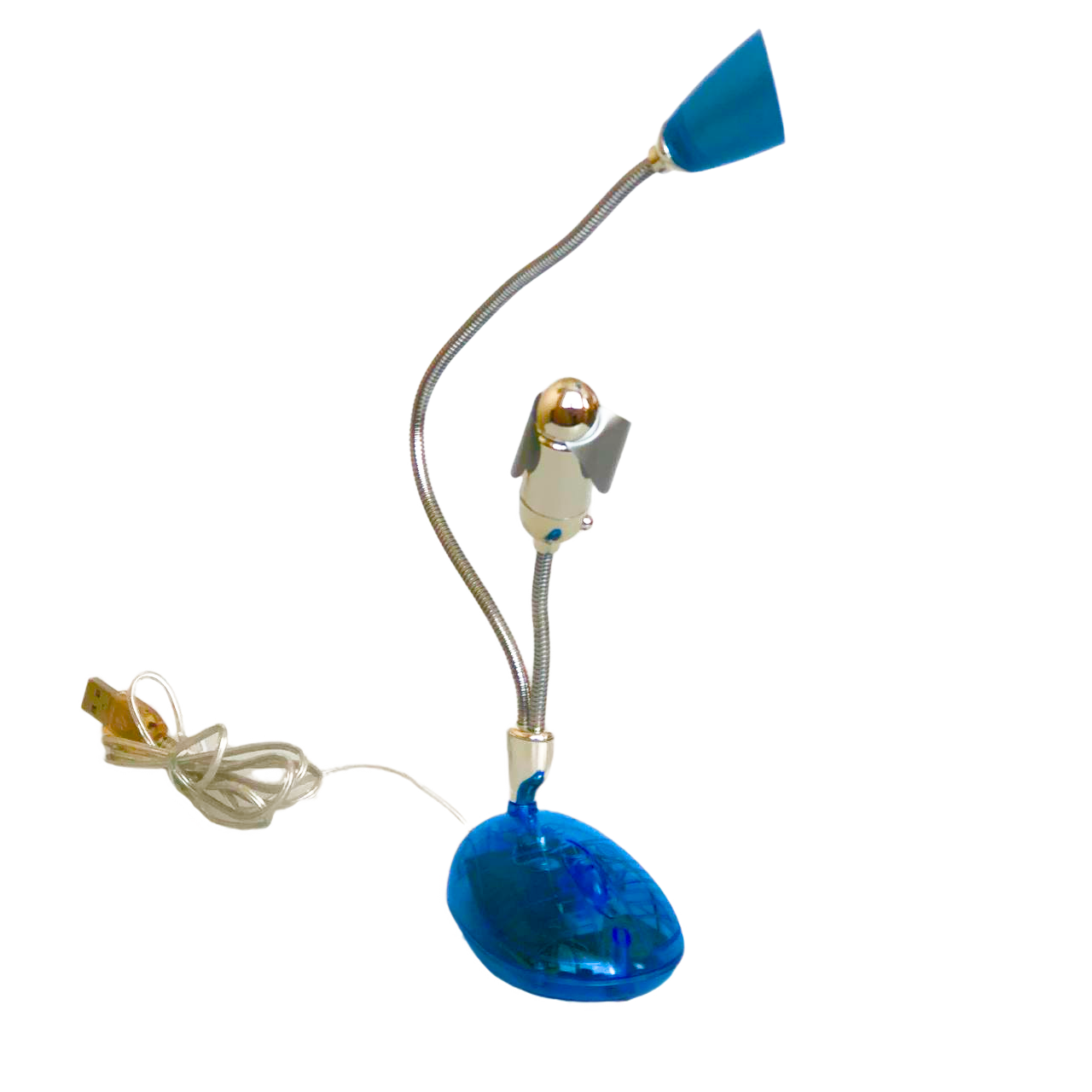 Комп'ютерна лампа з вентилятором USB, фото 1