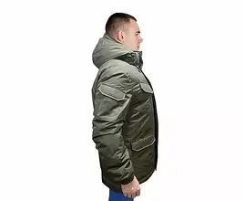 Чоловіча куртка, куртка польова утеплена олива Olive, фото 3
