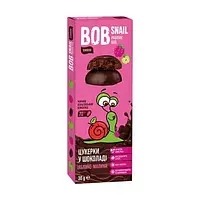 Натуральные Яблочно-Малиновые Конфеты в Черном шоколаде ТМ BOB SNAIL (УЛИТКА БОБ) 30 г