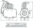 Насосна станція RUDES AUQB 60/24L, фото 4