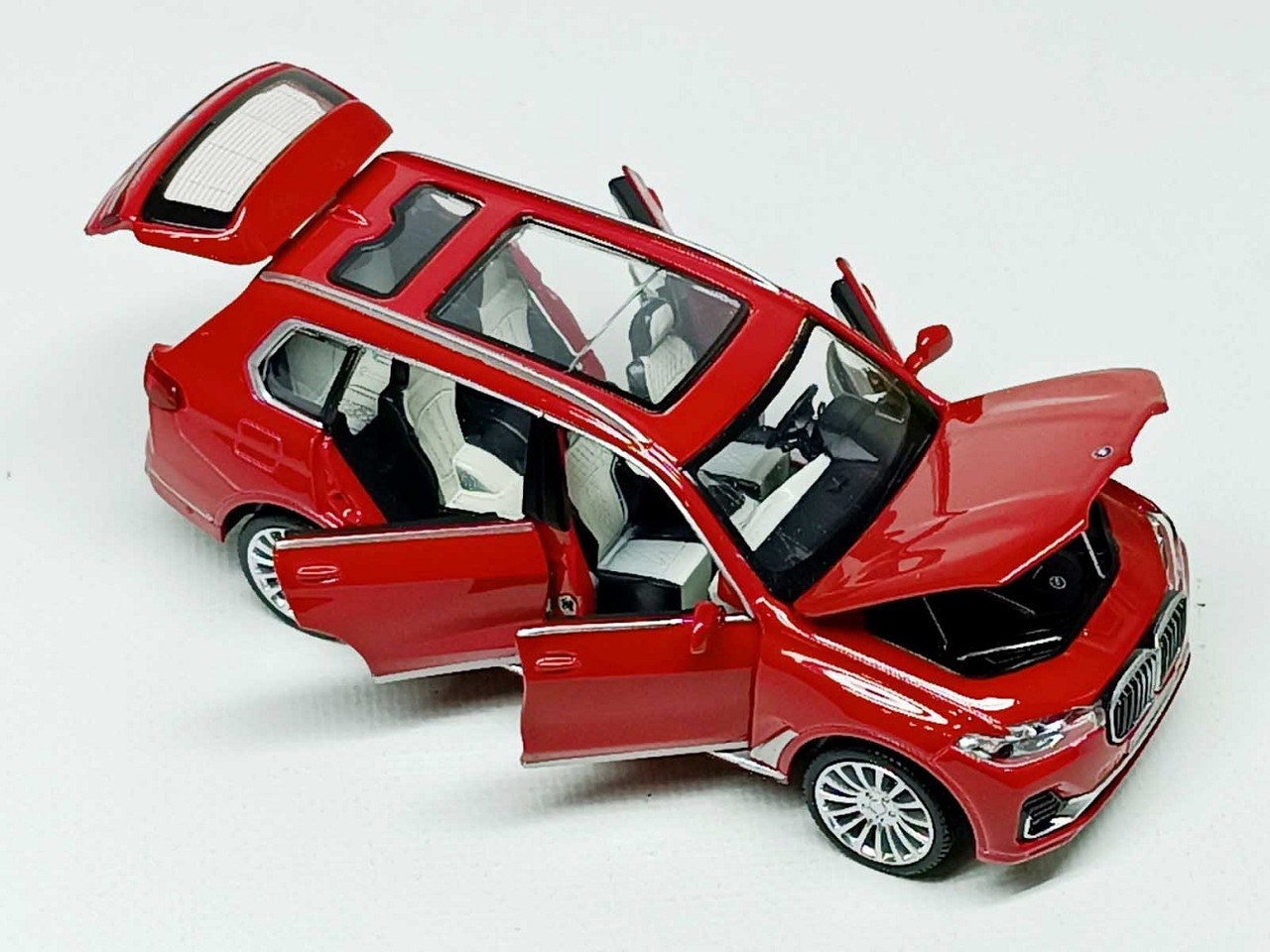 Машина Автопром BMW X7 1:32 червона 68470-3, фото 1