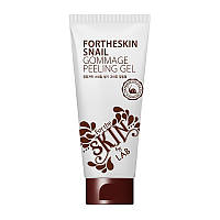 Гель-пілінг для обличчя з муцином равлика FORTHESKIN SNAIL GOMMAGE PEELING GEL, 180 мл