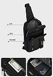 Барсетка сумка-слінг на груди для плече Багатофункціональне дозвілля гуртом, фото 5