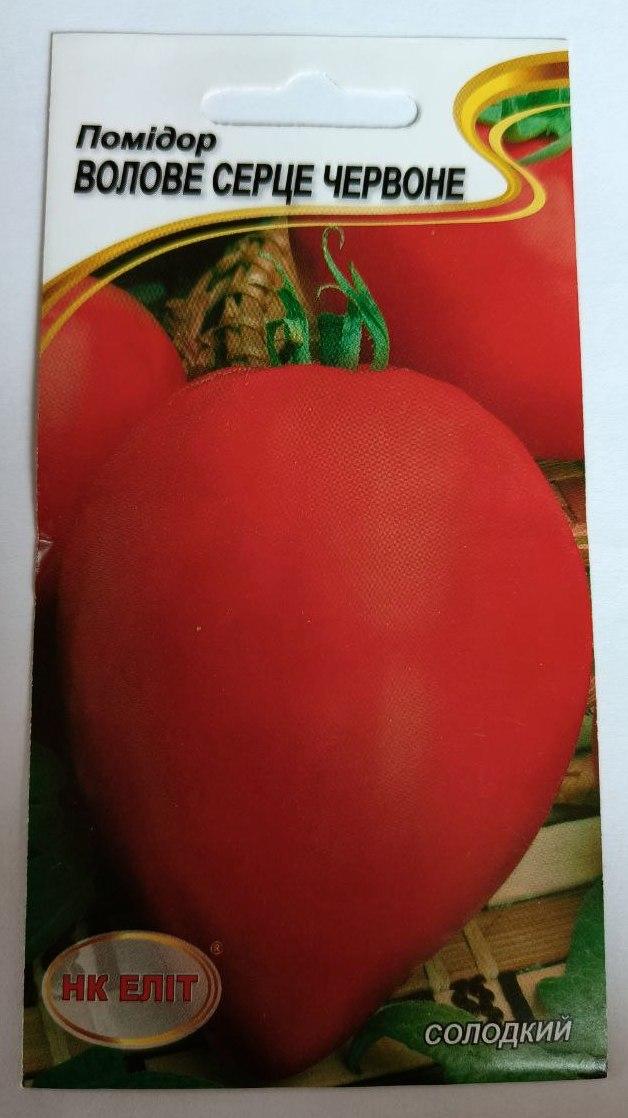 Насіння помідора Волове серце червоний НК-ЕЛІТ, 0.1 г