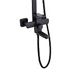 Душова система Kroner — SCH063 + кран для раковини Kroner — SCH010 і кран із гігієнічним душем Kroner Kubus, фото 2