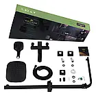 Душова система Kroner — SCH063 + кран для раковини Kroner — SCH010 і кран із гігієнічним душем Kroner Kubus, фото 5