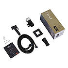 Душова система Kroner — SCH063 + кран для раковини Kroner — SCH010 і кран із гігієнічним душем Kroner Kubus, фото 10