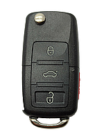 Корпус ключа 3 кнопки Volkswagen Tiguan Jetta Passat Touran Touareg