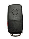 Корпус ключа 3 кнопки Volkswagen Tiguan Jetta Passat Touran Touareg, фото 3
