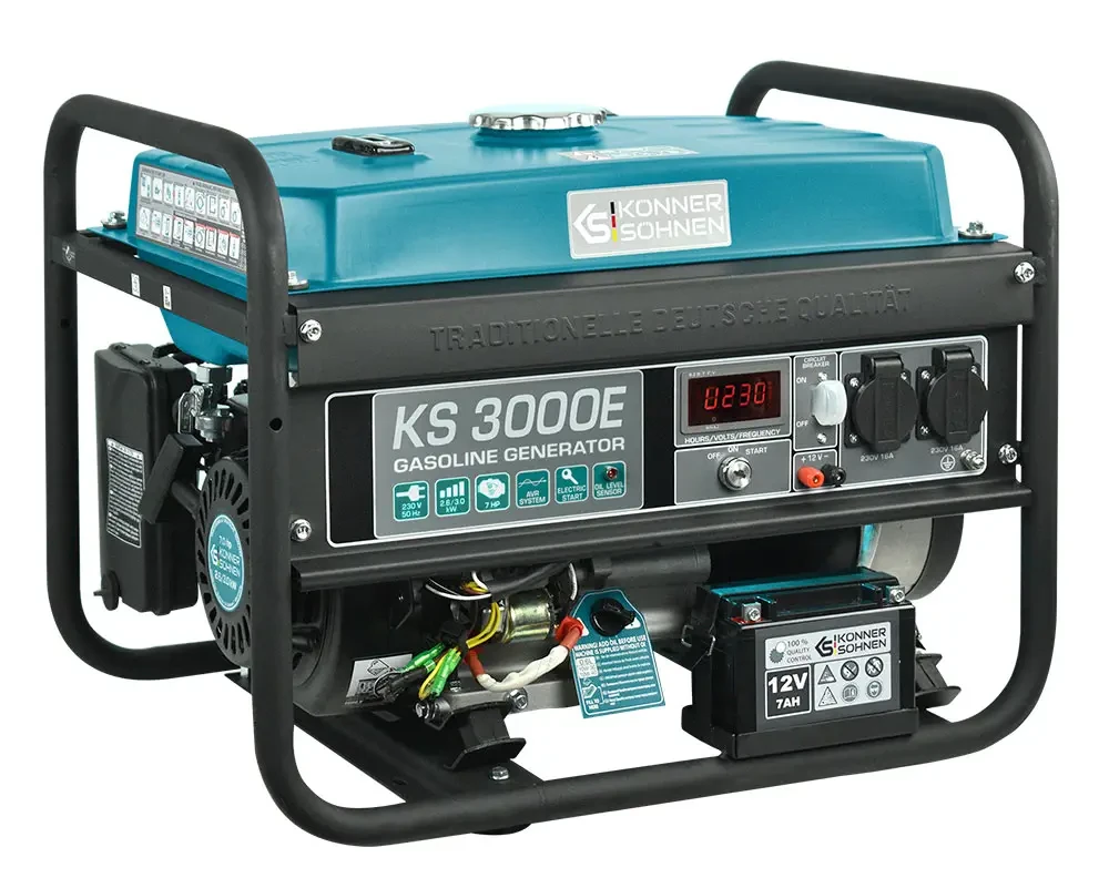Газобензиновий генератор KS 3000Е, фото 1