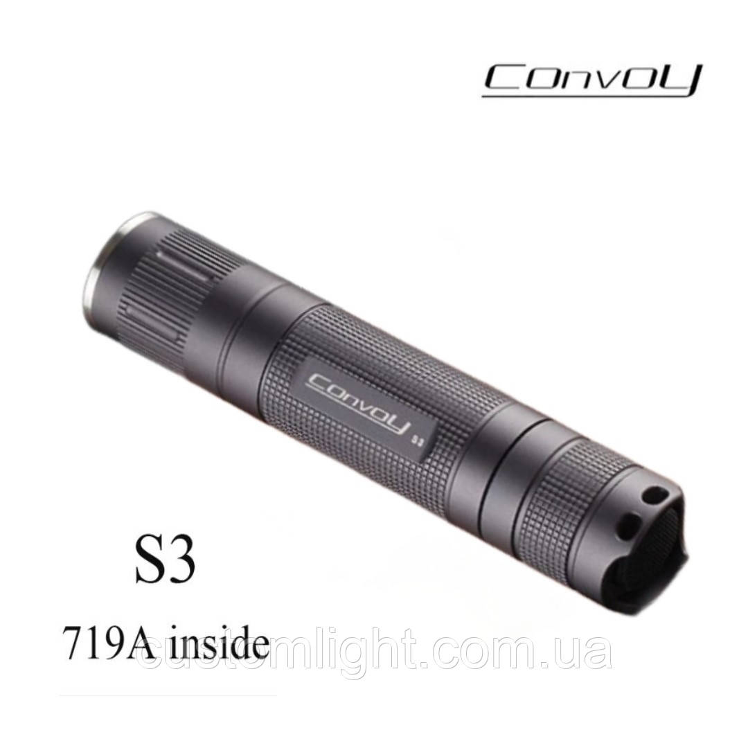 Ліхтар CONVOY S3 NICHIA 719A 3000К