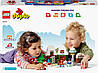 LEGO 10976 Duplo Пряниковий будиночок Санти новорічний лего конструктор дупло, фото 6