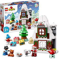 LEGO 10976 Duplo Пряниковий будиночок Санти новорічний лего конструктор дупло