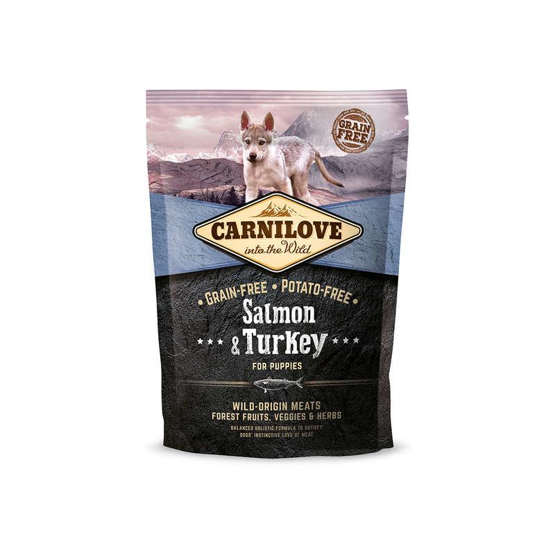 Carnilove Puppy Salmon та Turkey 1,5 kg (д/цуценят)