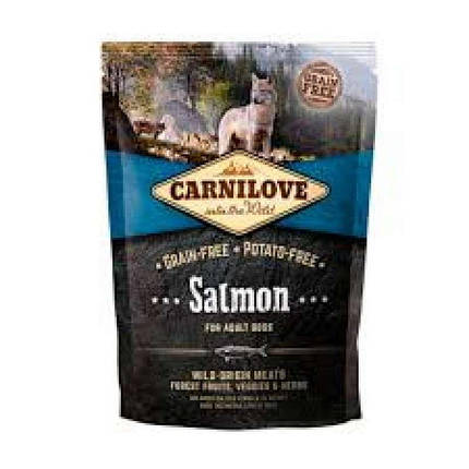 Carnilove Adult Salmon 1,5 kg (д/дорослих собак із лососем), фото 1